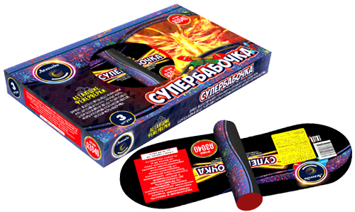  Летающие фейерверки Супербабочка  в Бахчисарае