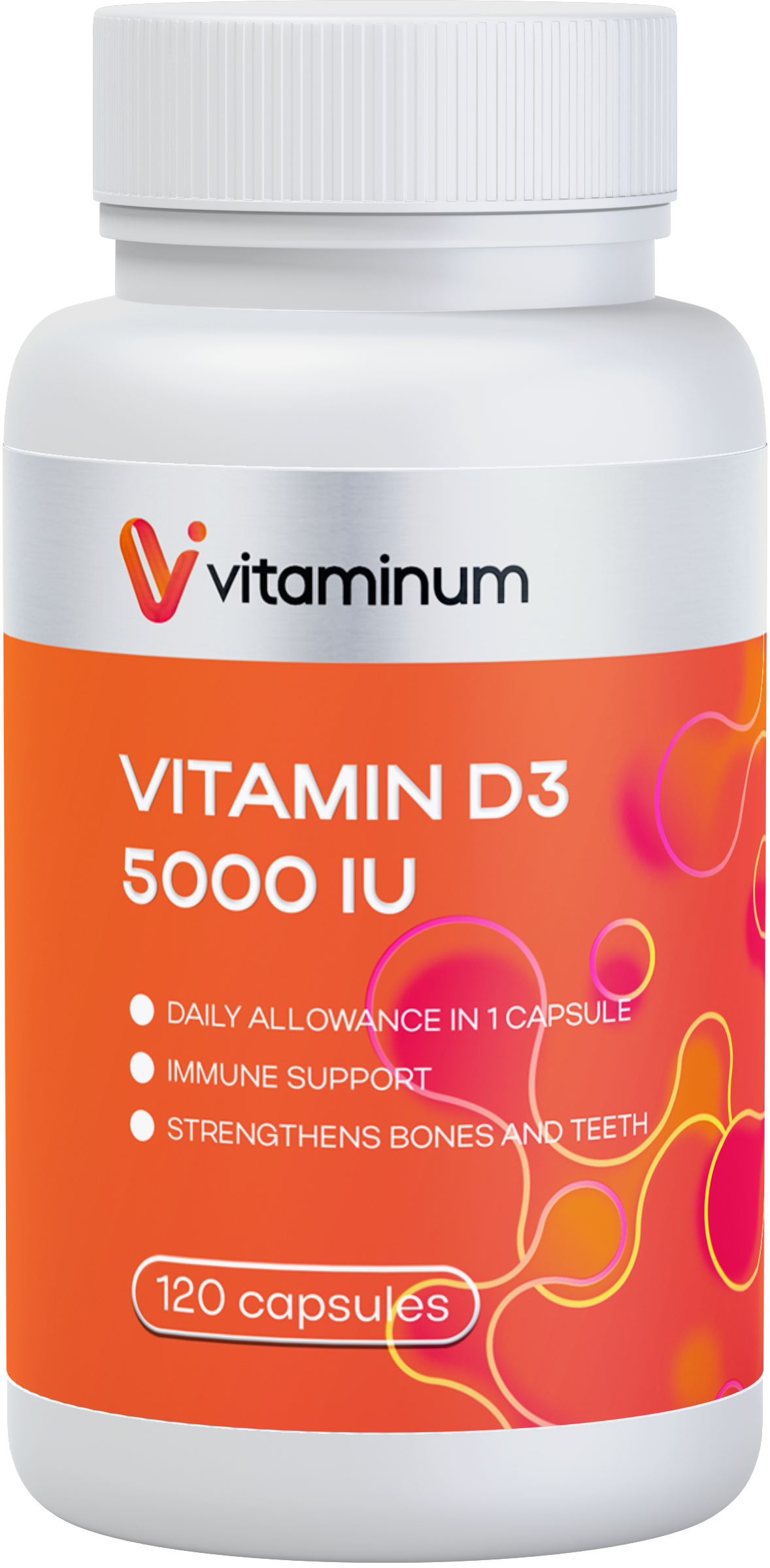  Vitaminum ВИТАМИН Д3 (5000 МЕ) 120 капсул 260 мг  в Бахчисарае